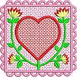 Valentine Quiltblock