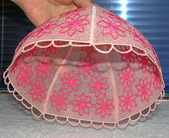 Holding Lampshade