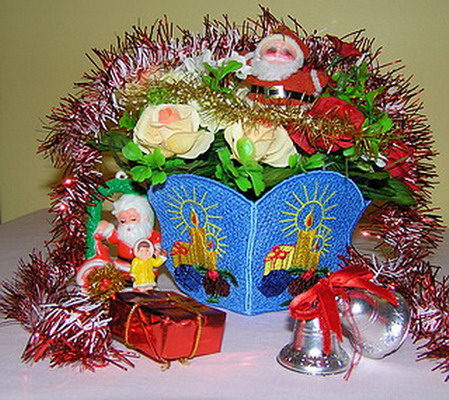 Decorated Flower Vase