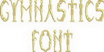 Gymnastics Font