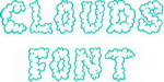 Clouds Font