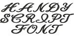 Handy Script Font