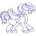 Bluework Pegasus