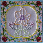 Flower Quiltblock 02