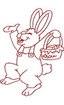 Redwork Easter Egg Collection 02