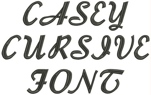 Casey Cursive Font